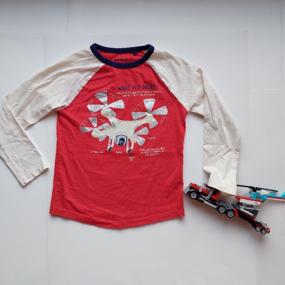 Other - Mini Boden Drone Tee 7-8 Years